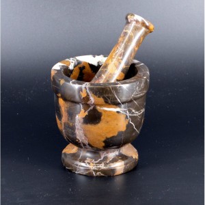 Designs By Marble Crafters Traditional Mortar Pestle Set CBMB1052